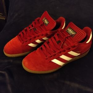 Burgundy Adidas Busenitz USM10.5  *2014 Dead stock*
